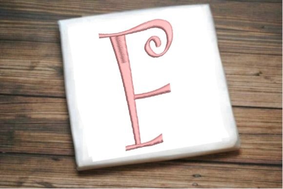 Beautiful Capital F Letter Monogram