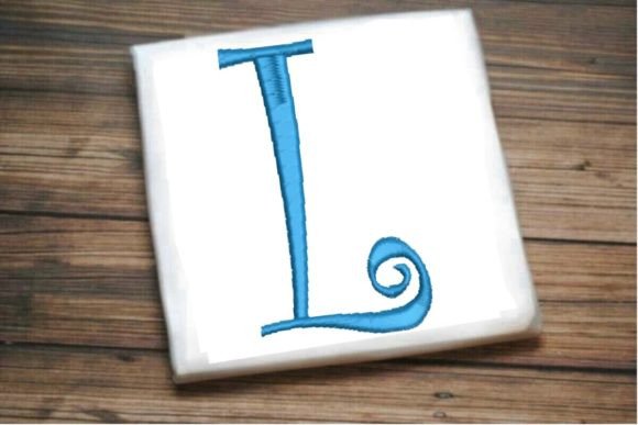 Beautiful Capital L Letter Monogram