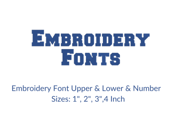 College Font Embroidery Design Review