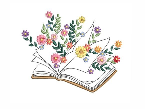 Flower Book Embroidery Design Review