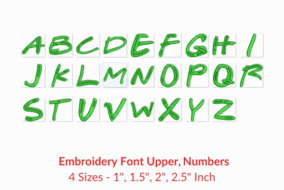Friends Fonts Embroidery Design Review
