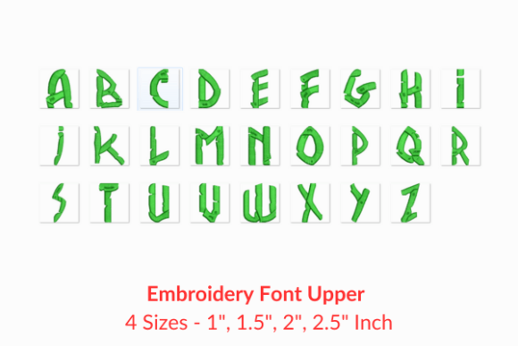 Pocahontas Fonts Embroidery Design