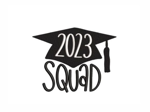 Squad 2023 Embroidery Design