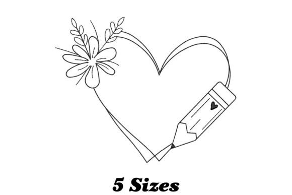 Teacher Heart Frame