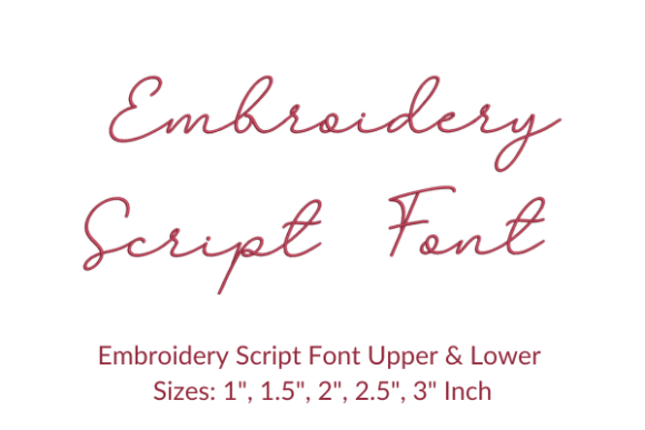 Turbinado Font: A Stylish Embroidery Choice